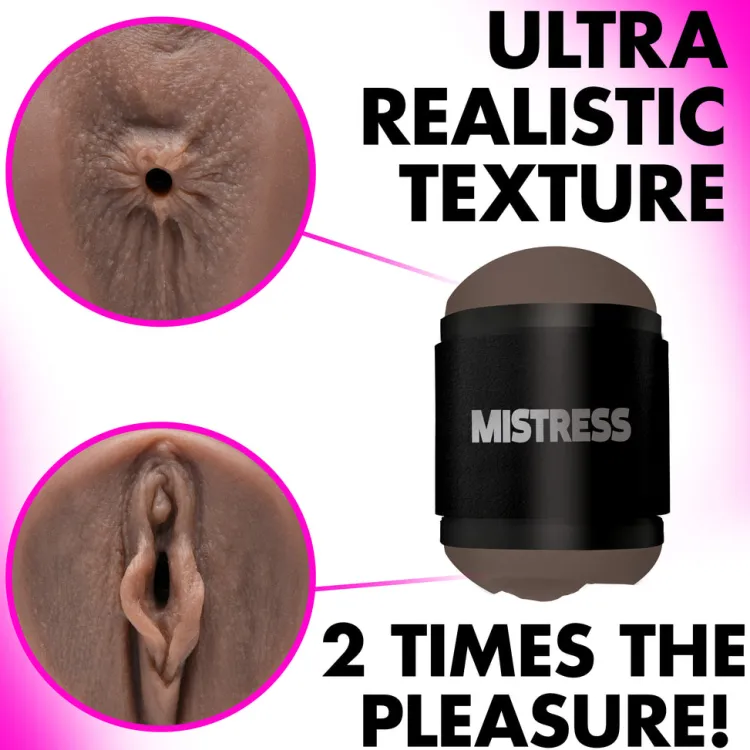 Mistress Pocket Pussy & Porn Star Masturbators>Double Shot Double-Sided Stroker