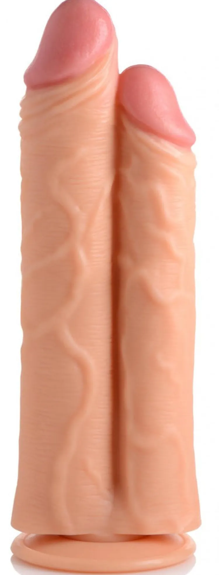 Master Cock Ultra Realistic Sex Toys | Harness Compatible Dildos>Double Stuffer 10 Inch Dildo
