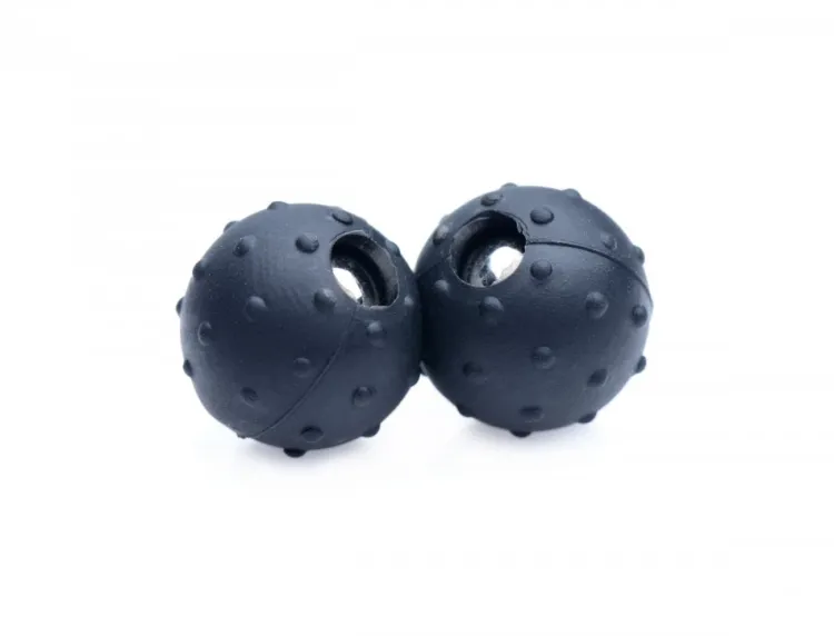 Master Series Nipple Clamps & Stimulators>Dragon's Orbs Nubbed Silicone Magnetic Balls