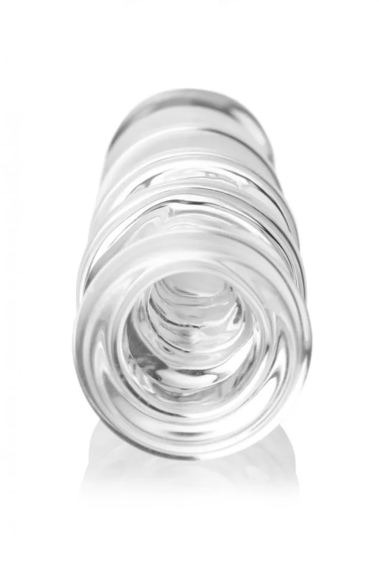 Master Series Glass Dildos | Non-Representational Dildos>Drops Anal Link Glass Dildo