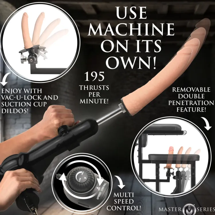 Master Series Sex Machines | Sex Machines>Enforcer Chair with Sex Machine