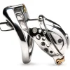Master Series Chastity Devices | Penis Rings>Entrapment Deluxe Locking Chastity Cage