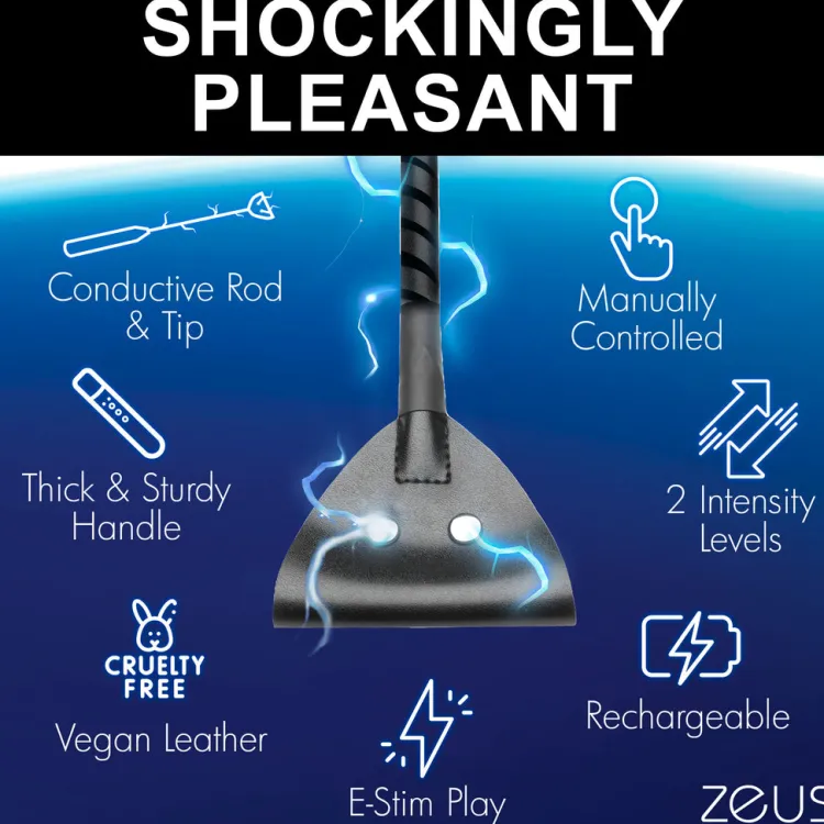 Zeus Electrosex Impact: Whips, Crops & Spankers>E-Stim Crop