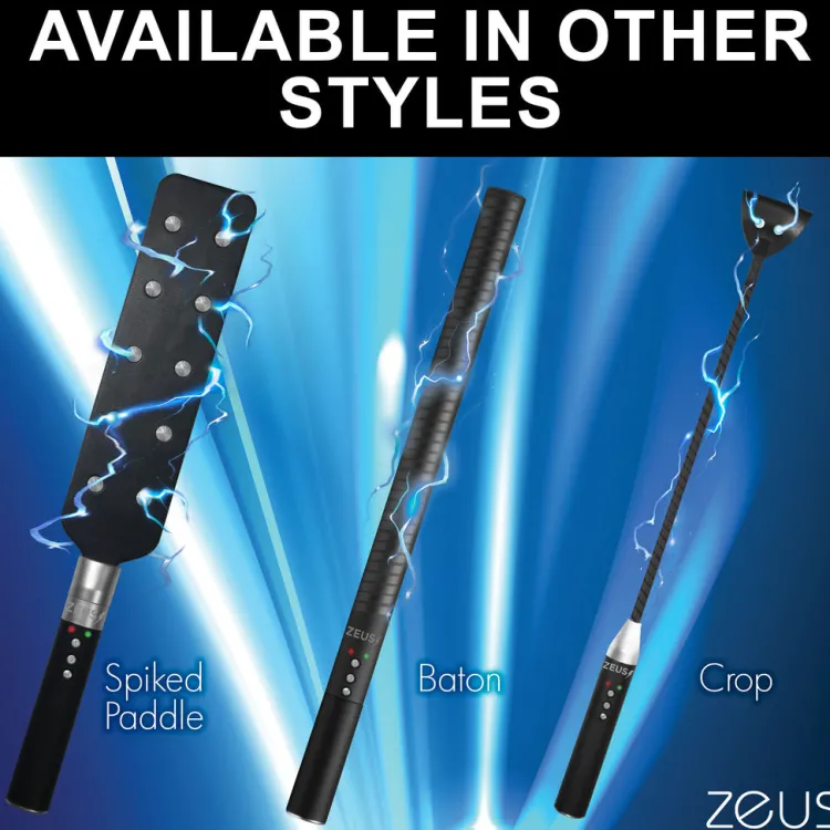 Zeus Electrosex Impact: Whips, Crops & Spankers>E-Stim Crop