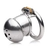 Master Series Chastity Devices | Penis Rings>Exile Deluxe Locking Stainless Steel Confinement Cage