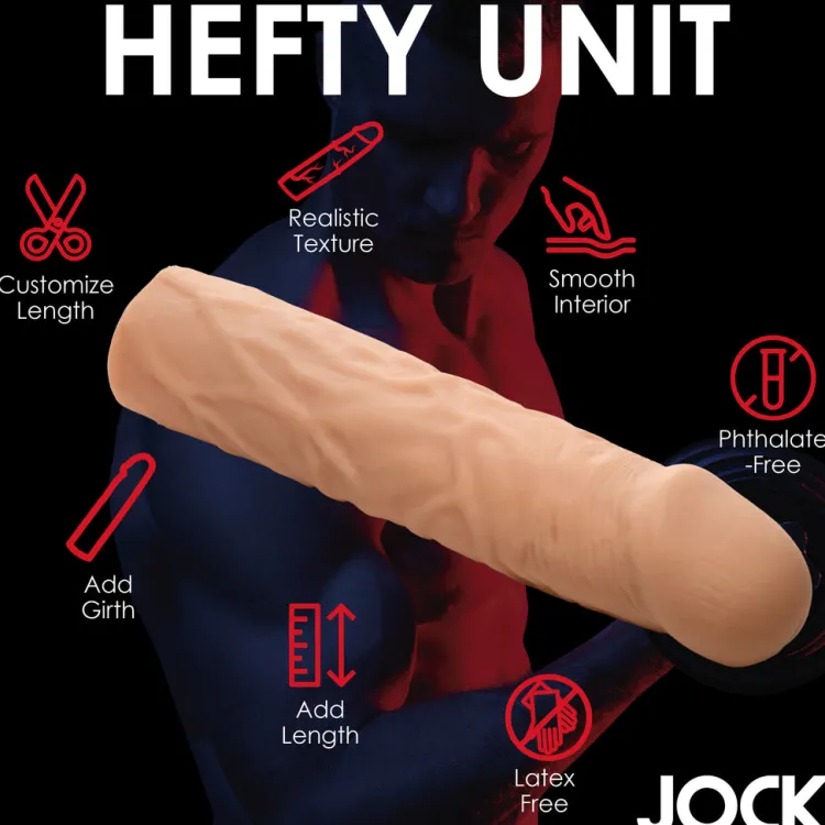 Jock Penis Extenders & Sleeves>Extra Long 1.5 Inch Penis Extension