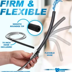Clean Stream Anal Douches & Enemas>EZ-Flow Silicone Shower Enema Set