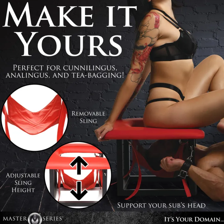 Master Series Sex Furniture, Swings, & More | Sex Furniture>Face Rider Queening Chair