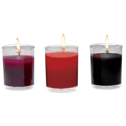 Master Series Sensation Play, Tools & Accessories>Flame Drippers Wax Play Candle Set