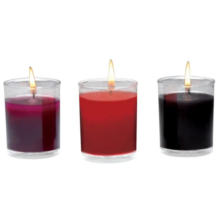 Master Series Sensation Play, Tools & Accessories>Flame Drippers Wax Play Candle Set