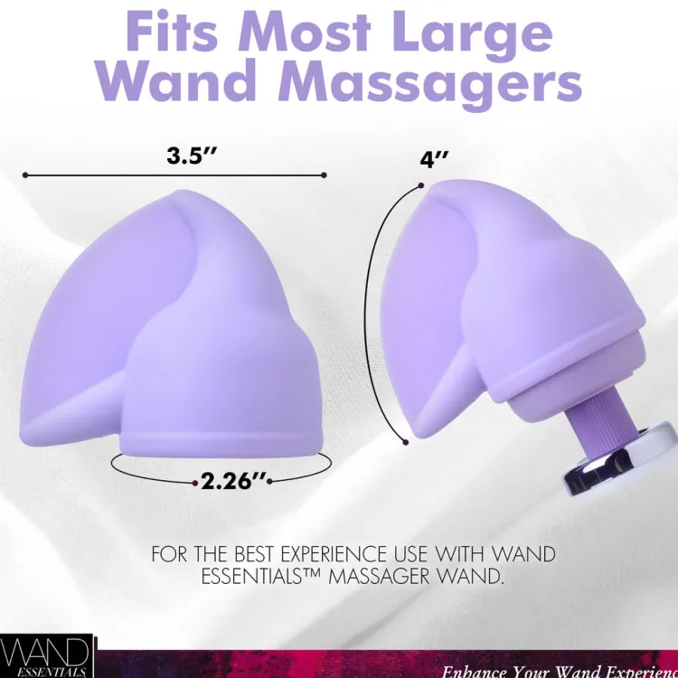 Wand Essentials Clitoral Vibrators | Wand Massagers>Flutter Tip Wand Attachment