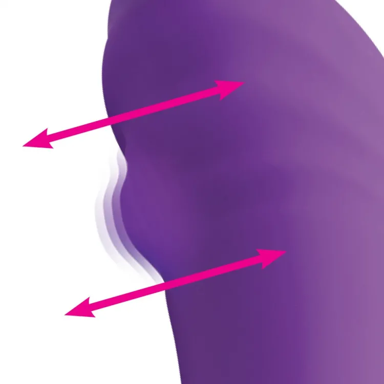 Curve Toys Insertable & Realistic Dildo Vibrators | G-Spot Vibrators>G-Charm Moving Bead Silicone Vibrator