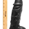 Master Cock Large Dildos | Realistic Dildos>Giant Black 10.5 inch Dong