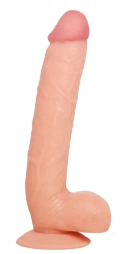 Raging Cockstars Harness Compatible Dildos | Realistic Dildos>Giant Jim 11 Inch Realistic Dildo