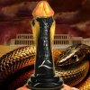 Creature Cocks Silicone Dildos | Harness Compatible Dildos>Golden Mamba Silicone Dildo