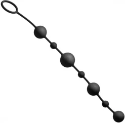 Greygasms Anal Starter Toys | Anal Beads & Tools>Graduating Silicone Anal Chain