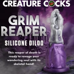 Creature Cocks Silicone Dildos | Harness Compatible Dildos>Grim Reaper Silicone Dildo
