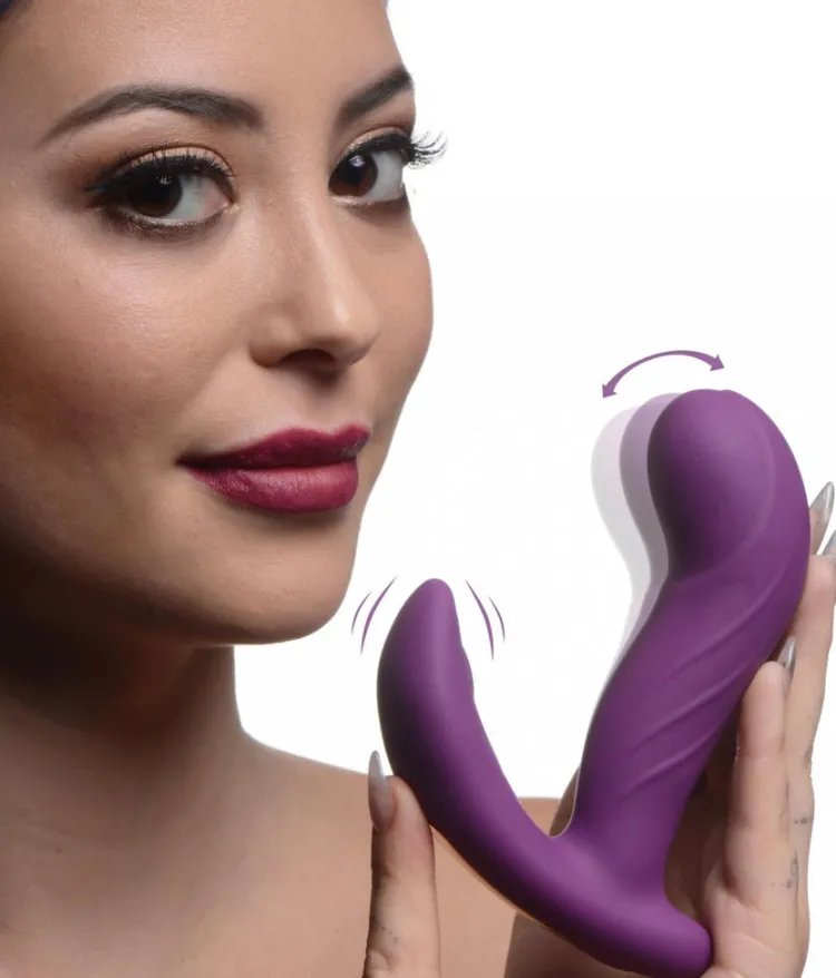 Inmi Luxury Toys | App Controlled & Remote Vibrators>G-Rocker 10X Come Hither Silicone Vibrator with Remote Control