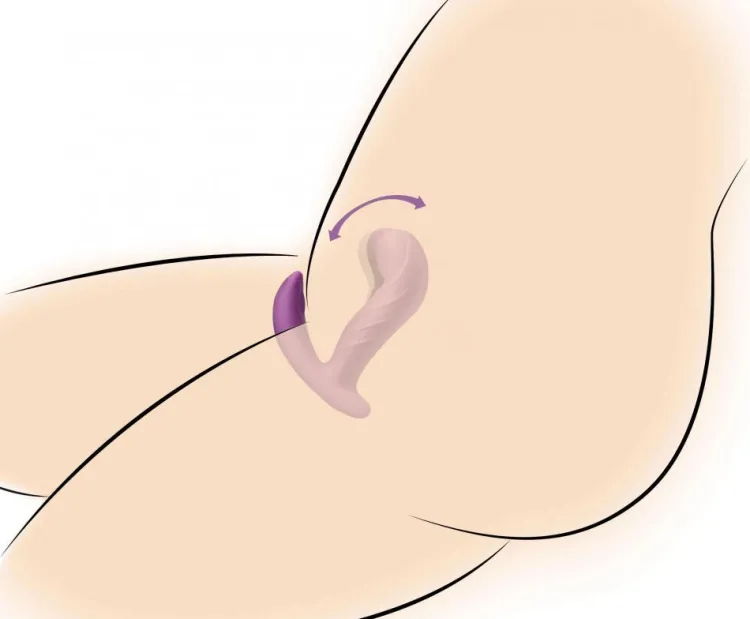 Inmi Luxury Toys | App Controlled & Remote Vibrators>G-Rocker 10X Come Hither Silicone Vibrator with Remote Control