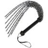 Master Series Impact: Whips, Crops & Spankers>Gunmetal Chain Flogger