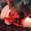Creature Cocks Penis Rings | Penis Extenders & Sleeves>Hell Hound Silicone Girth Enhancer with Ball Strap