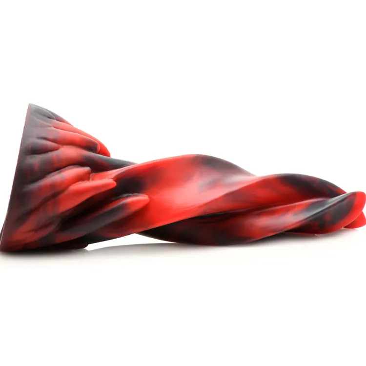 Creature Cocks Silicone Dildos | Non-Representational Dildos>Hell Kiss Twisted Tongues Silicone Dildo