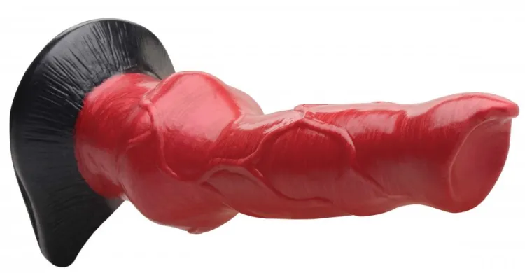 Creature Cocks Silicone Dildos | Harness Compatible Dildos>Hell-Hound Canine Penis Silicone Dildo