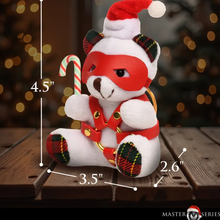 Master Series Games & Novelties>Holiday Bondage Bear Keychain