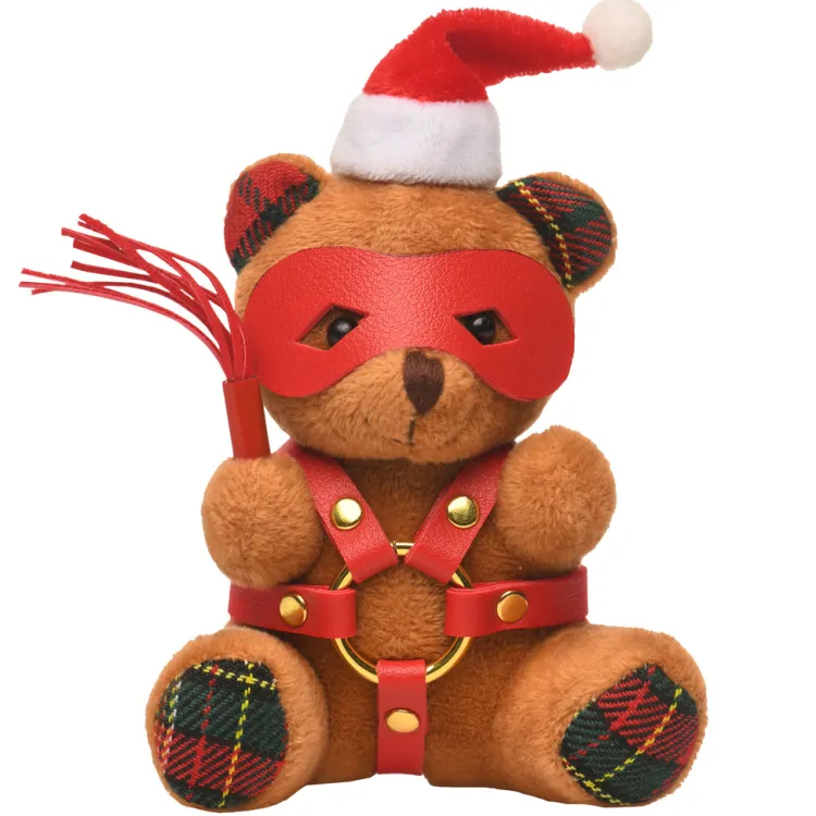 Master Series Games & Novelties>Holiday Bondage Bear Keychain