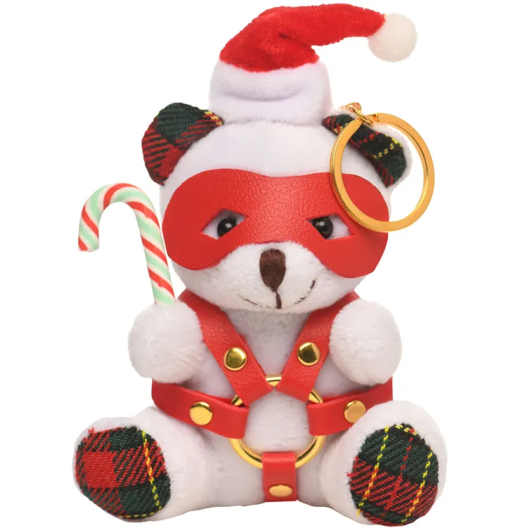 Master Series Games & Novelties>Holiday Bondage Bear Keychain