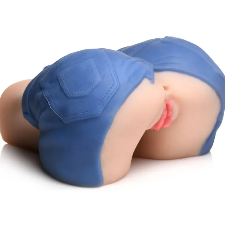Mistress Realistic Butt & Life-Sized Masturbators | Pocket Pussy & Porn Star Masturbators>Holly Denim Shorts Pussy and Ass Masturbator