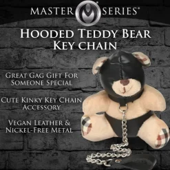 Master Series Games & Novelties>Hooded Teddy Bear Keychain