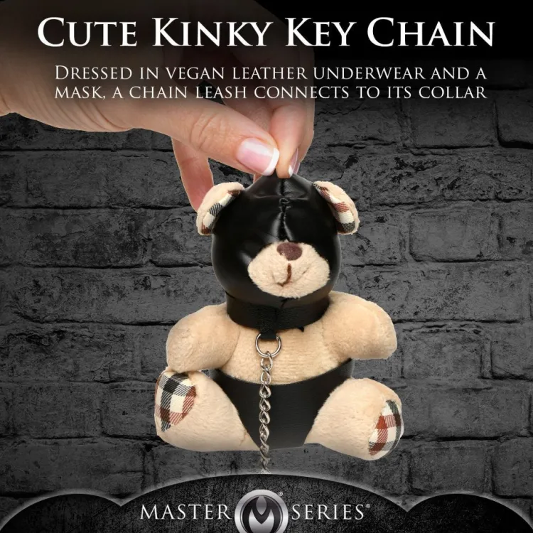 Master Series Games & Novelties>Hooded Teddy Bear Keychain