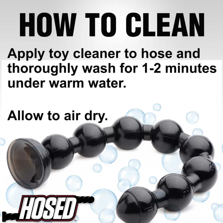 Hosed Anal Beads & Tools | Unique Anal Toys>2 inch Beaded Anal Snake