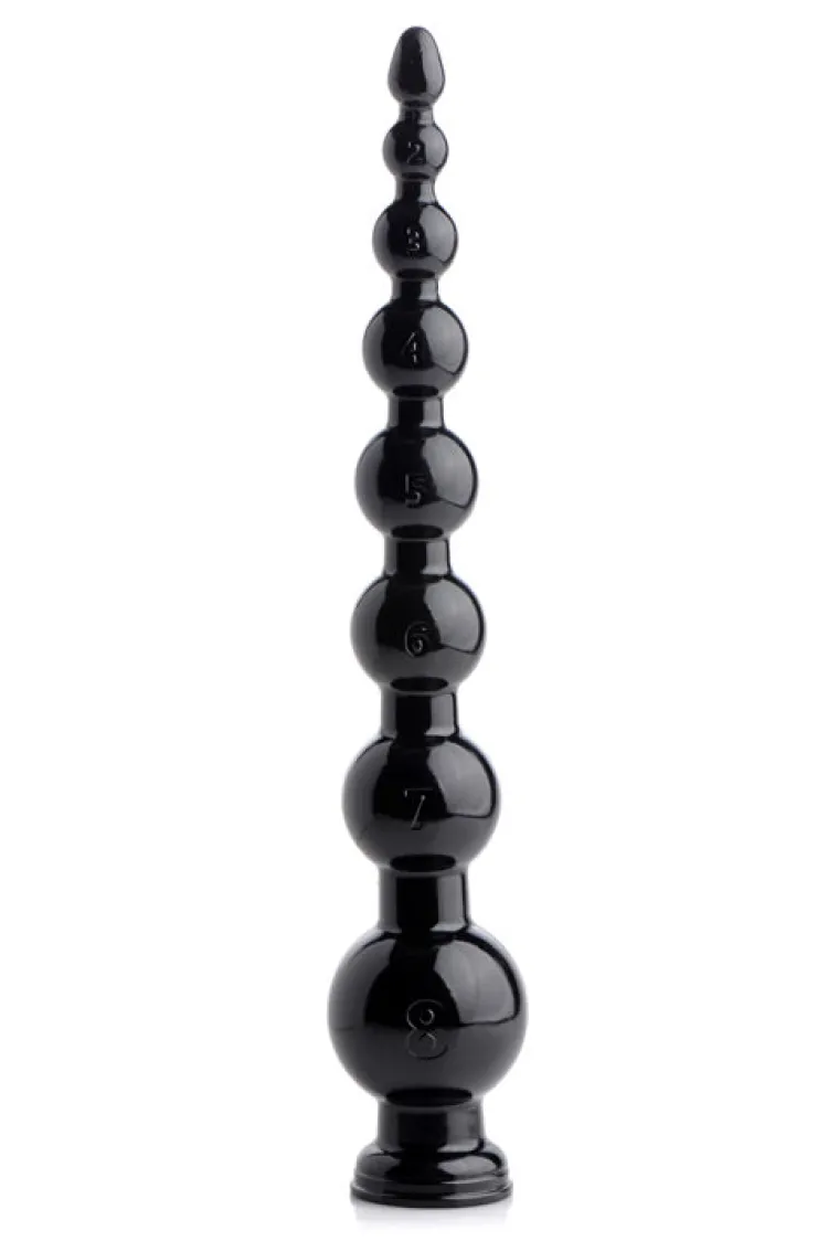 Hosed Anal Beads & Tools | Large Butt Plugs>19 inch Graduated Beaded Anal Snake