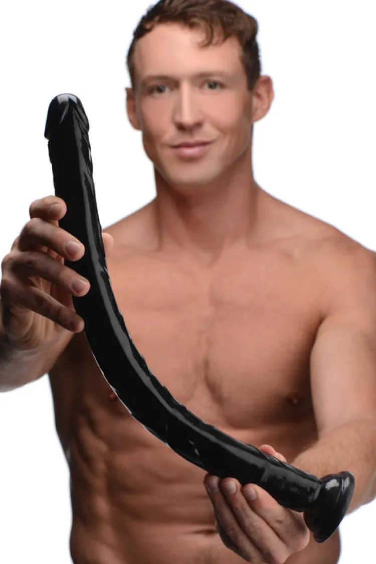 Hosed Anal Dildos & Probes | Non-Representational Dildos>19 Inch Realistic Anal Dildo