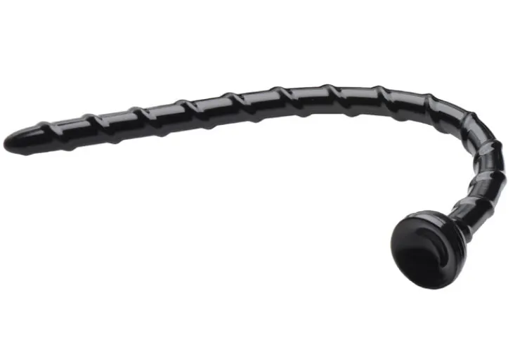 Hosed Unique Anal Toys | Anal Dildos & Probes>18 Inch Swirl Thin Anal Snake