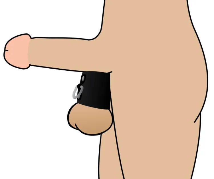 STRICT Cock & Ball Devices>2-Inch Ball Stretcher with D-Ring