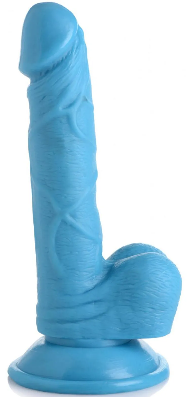 Pop Peckers Realistic Dildos>6.5 Inch Dildo with Balls