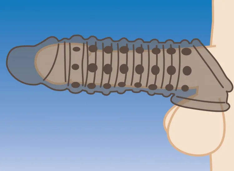 Size Matters Penis Extenders & Sleeves>1.5 Inch Penis Enhancer Sleeve