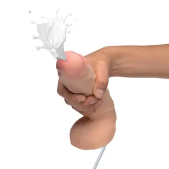 Loadz Ultra Realistic Sex Toys | Large Dildos>9 Inch Realistic Dual Density Squirting Dildo