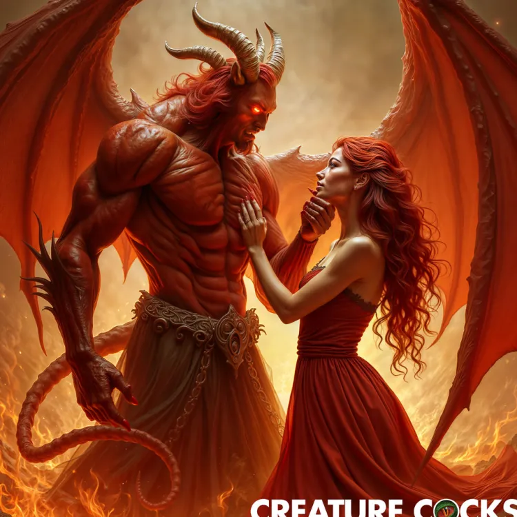 Creature Cocks Silicone Dildos | Vibrating Dildos>Inferno Cock Vibrating Silicone Dildo