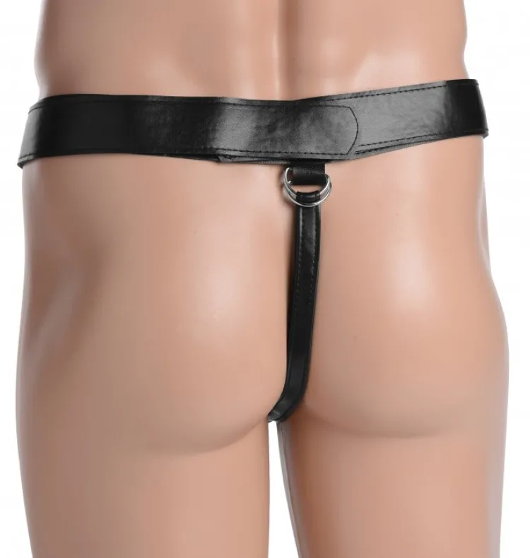 Master Series Penis Extenders & Sleeves>Infiltrator II Hollow Strap-On with 9 Inch Dildo