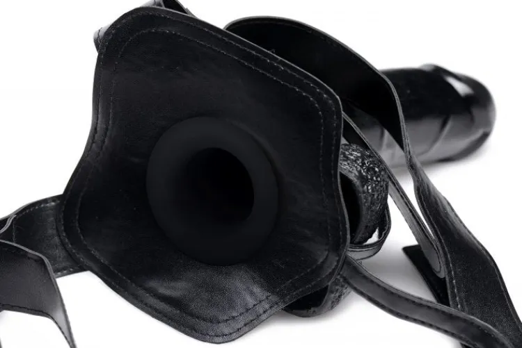 Master Series Penis Extenders & Sleeves>Infiltrator II Hollow Strap-On with 9 Inch Dildo