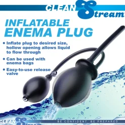 Clean Stream Anal Douches & Enemas | Butt Plugs>Inflatable Enema Nozzle