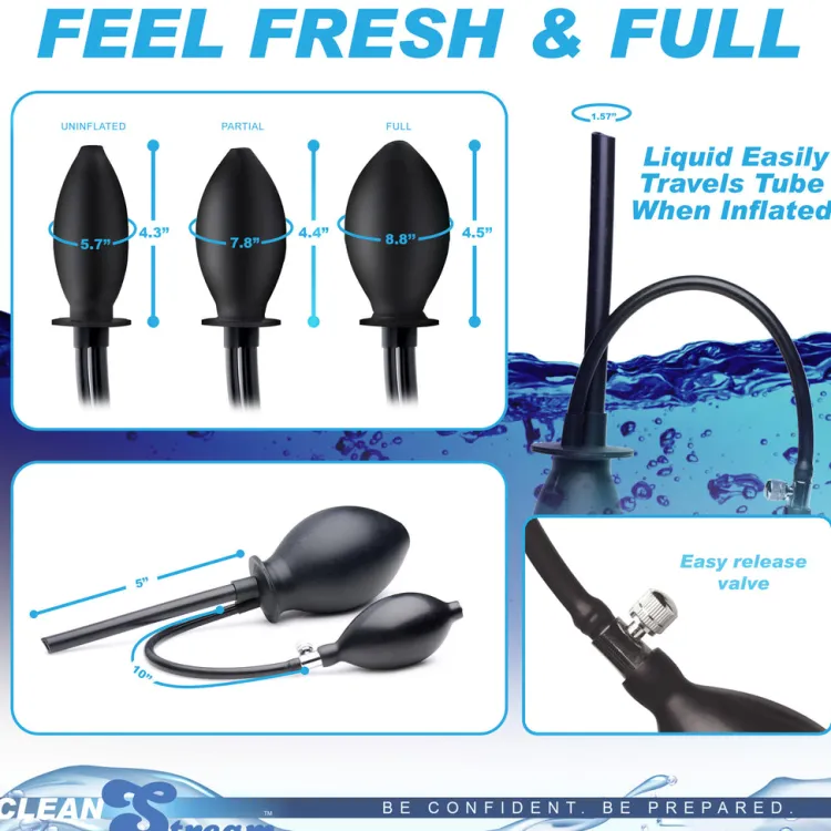 Clean Stream Anal Douches & Enemas | Butt Plugs>Inflatable Enema Nozzle