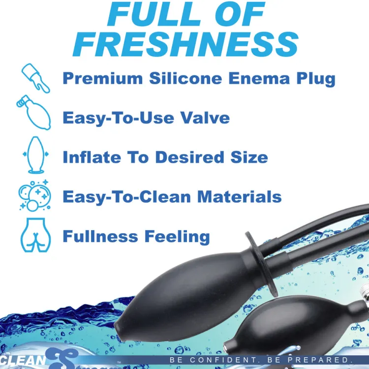 Clean Stream Anal Douches & Enemas | Butt Plugs>Inflatable Enema Nozzle