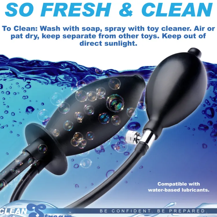 Clean Stream Anal Douches & Enemas | Butt Plugs>Inflatable Enema Nozzle