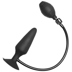 SC Novelties Butt Plugs>Inflatable Silicone Suction Cup Plug