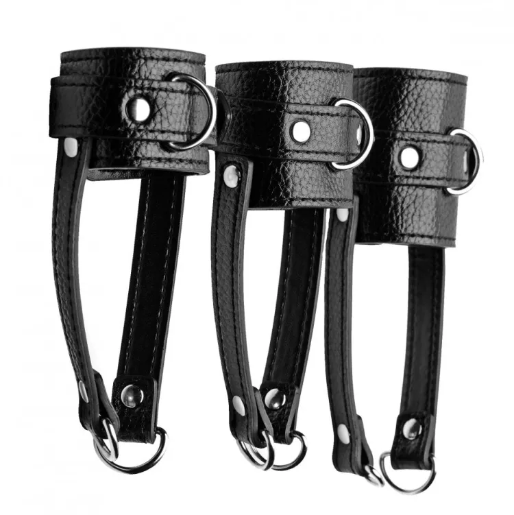 Master Series Cock & Ball Devices>Isabella Sinclaire 3 Piece Ball Stretcher Training Set